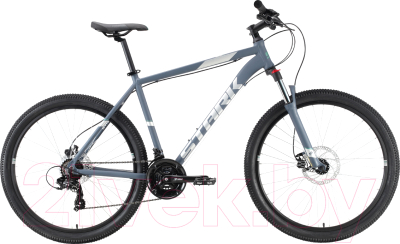 Велосипед STARK Hunter 27.2 HD 2021 (16, серый/серый)