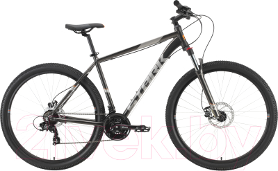 Велосипед STARK Hunter 29.2 HD 2021 (20, серый/серебристый)