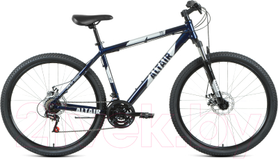 Велосипед Forward Altair 27.5 D 2021 / RBKT1M37G012 (19, темно-синий/серебристый)