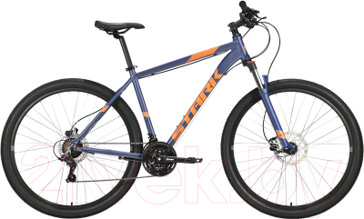 Велосипед STARK Hunter 29.2 HD 2021 (20, синий/оранжевый)