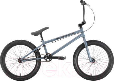 Велосипед STARK Madness BMX 4 2021 (серый/черный)