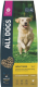 Сухой корм для собак All Dogs Для взрослых собак с курицей (20кг) - 