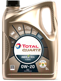 Моторное масло Total Quartz Ineo Xtra V-Drive 0W20 / 216251 (5л)