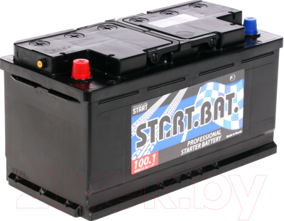 Автомобильный аккумулятор СтартБат 6CT-100 830A L+ (100 А/ч)