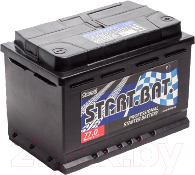 Автомобильный аккумулятор СтартБат 6CT-77 Евро 680A R+ (77 А/ч)