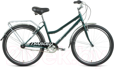 Велосипед Forward Barcelona 26 3.0 2021 / RBKW1C163003 (17, зеленый/серебристый)