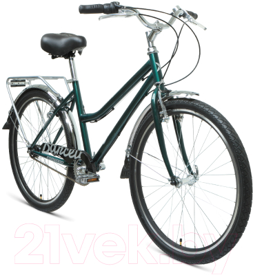 Велосипед Forward Barcelona 26 3.0 2021 / RBKW1C163003 (17, зеленый/серебристый)