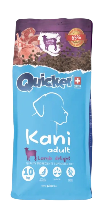 Сухой корм для собак Quicker Kani Adult Lamb (10кг)