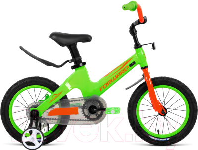 Детский велосипед Forward Cosmo 14 2021 / 1BKW1K7B1009 (зеленый)