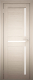Дверь межкомнатная Юни Амати 18 40x200 (дуб беленый/стекло белое) - 