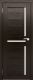 Дверь межкомнатная Юни Амати 18 40x200 (дуб венге/стекло белое) - 
