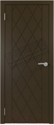 Дверной блок Та самая дверь Л12 СУ с порогом 70x210 левая (графит)