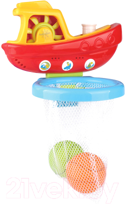 Игра для ванной Pituso Кораблик с мячиками / K999-206B