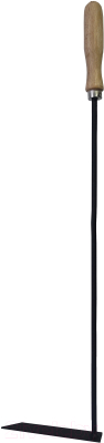 Кочерга для камина Станкоинструмент С деревянной ручкой (660мм)