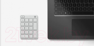 Цифровая клавиатура Microsoft Bluetooth Number Pad Monza Grey (23O-00022)