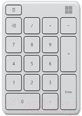 Цифровая клавиатура Microsoft Bluetooth Number Pad Monza Grey (23O-00022)