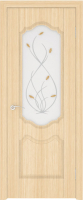 Дверь межкомнатная ПВХ Стандарт Орхидея ДО 40x200 (беленый дуб) - 
