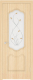 Дверь межкомнатная ПВХ Стандарт Орхидея ДО 40x200 (беленый дуб) - 