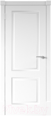 Дверной блок Та самая дверь Л1 90x210 правая (белый глянцевый)