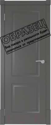 Дверной блок Та самая дверь Л1 СУ с порогом 70x210 правая (графит)