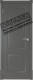 Дверной блок Та самая дверь Л1 СУ с порогом 80x210 правая (графит) - 