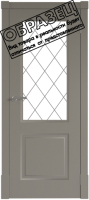 Дверной блок Та самая дверь Л2 СУ с порогом 80x210 правая (капучино) - 