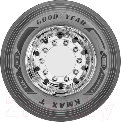 Грузовая шина Goodyear KMAX T G2 385/65R22.5 164K Прицеп