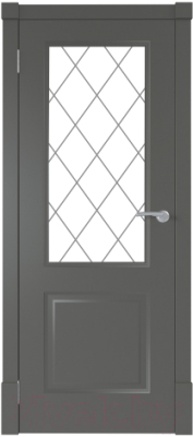 Дверной блок Та самая дверь Л2 80x210 левая (графит)