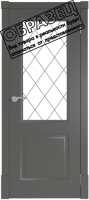 Дверной блок Та самая дверь Л2 СУ с порогом 70x210 правая (графит) - 