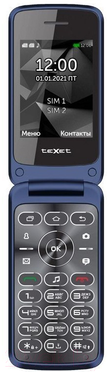 Мобильный телефон Texet TM-408