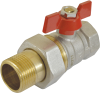 

Шаровой кран Ferro, Standart 16 1" НР-ВР KSS3