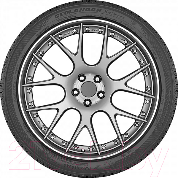Летняя шина Yokohama Geolandar X-CV G057 235/55R19 105W — фото 4