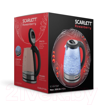 Электрочайник Scarlett SC-EK27G87
