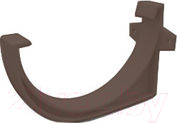 Кронштейн желоба Ruplast Усиленный ПВХ RAL 8014 (коричневый)