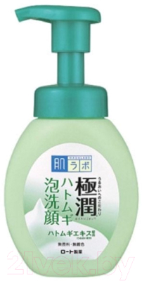 Пенка для умывания Hada Labo Gokujyun Hatomugi Очищающая для проблемной кожи (160мл)