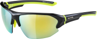 Очки солнцезащитные Alpina Sports Lyron HR / A86323-35 (черный/неоновый желтый/желтый) - 