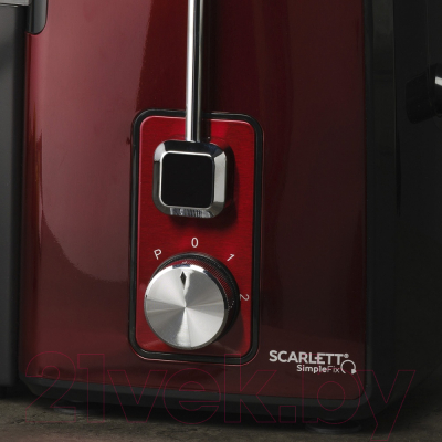 Соковыжималка электрическая Scarlett SC-JE50S21 (красный)