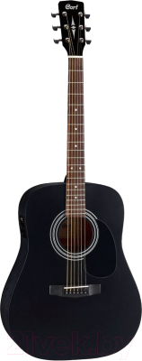 Электроакустическая гитара Cort AD810 E-BKS