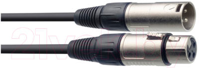 Удлинитель кабеля Stagg SMC3 RD XLRmale / XLRfemale (3м)