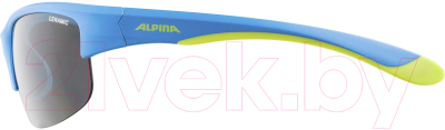 Очки солнцезащитные Alpina Sports Flexxy Youth HR / A86524-80 (синий матовый/лайм/черный)