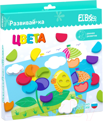 

Развивающая игра El'Basco Toys, Развивай-ка. Цвета с карточками / 07-003