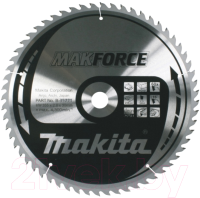 

Пильный диск Makita, B-35221