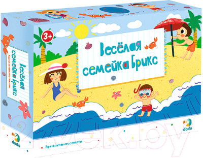 

Развивающая игра Dodo, Веселая семейка Брикс / R300212