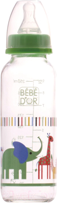 

Бутылочка для кормления Bebe D'or, Зависит от партии поставки, С соской / 52999017