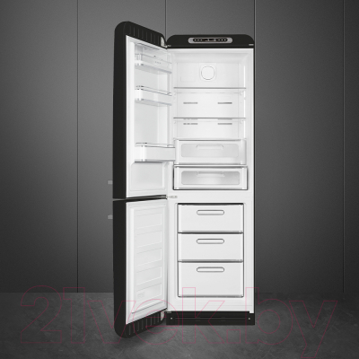 Холодильник с морозильником Smeg FAB32LBL5