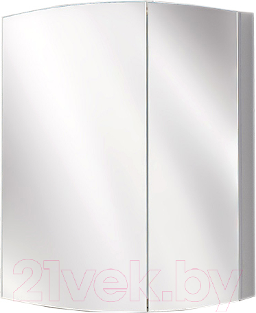 Шкаф с зеркалом для ванной Акваль Верна / АВ.04.60.00.N