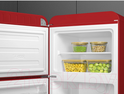 Холодильник с морозильником Smeg FAB30LRD5