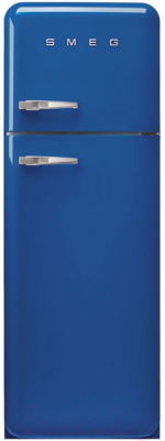 

Холодильник с морозильником Smeg, Синий, FAB30RBE5