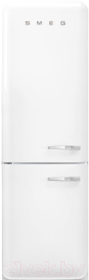 

Холодильник с морозильником Smeg, Белый, FAB32LWH5