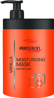 Маска для волос Prosalon Moisturizing Vanilla увлажняющая (1л)